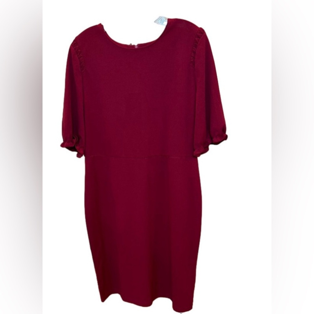Women's Tiana‎ B. Dress Burgundy Size 14